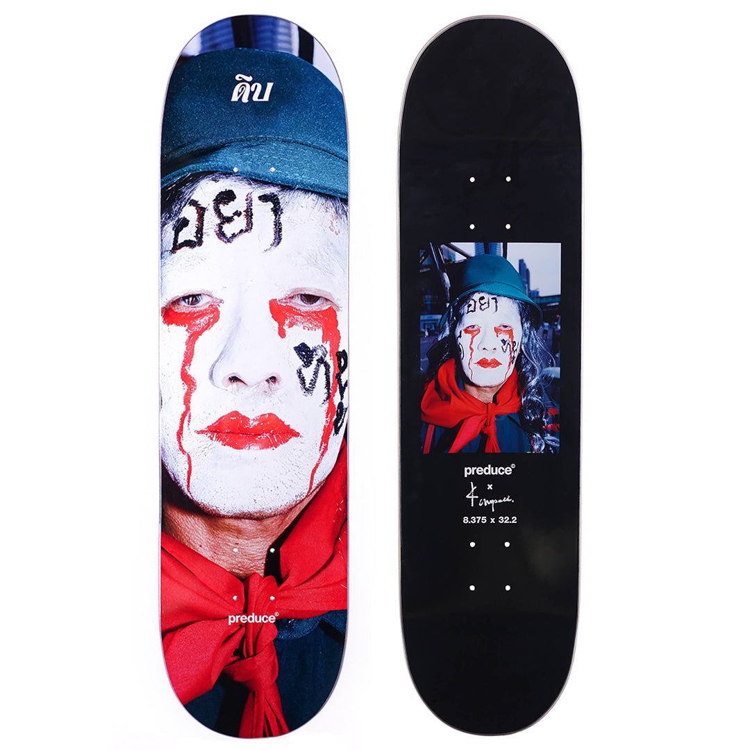 Preduce x Kanrapee "Raw Thai Girl Scout" Skateboard Deck (8.375 x 32.2)