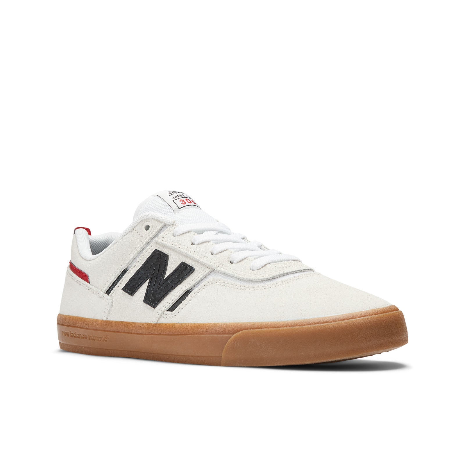 New Balance Numeric '306' Shoes (White/Brown/Beige)