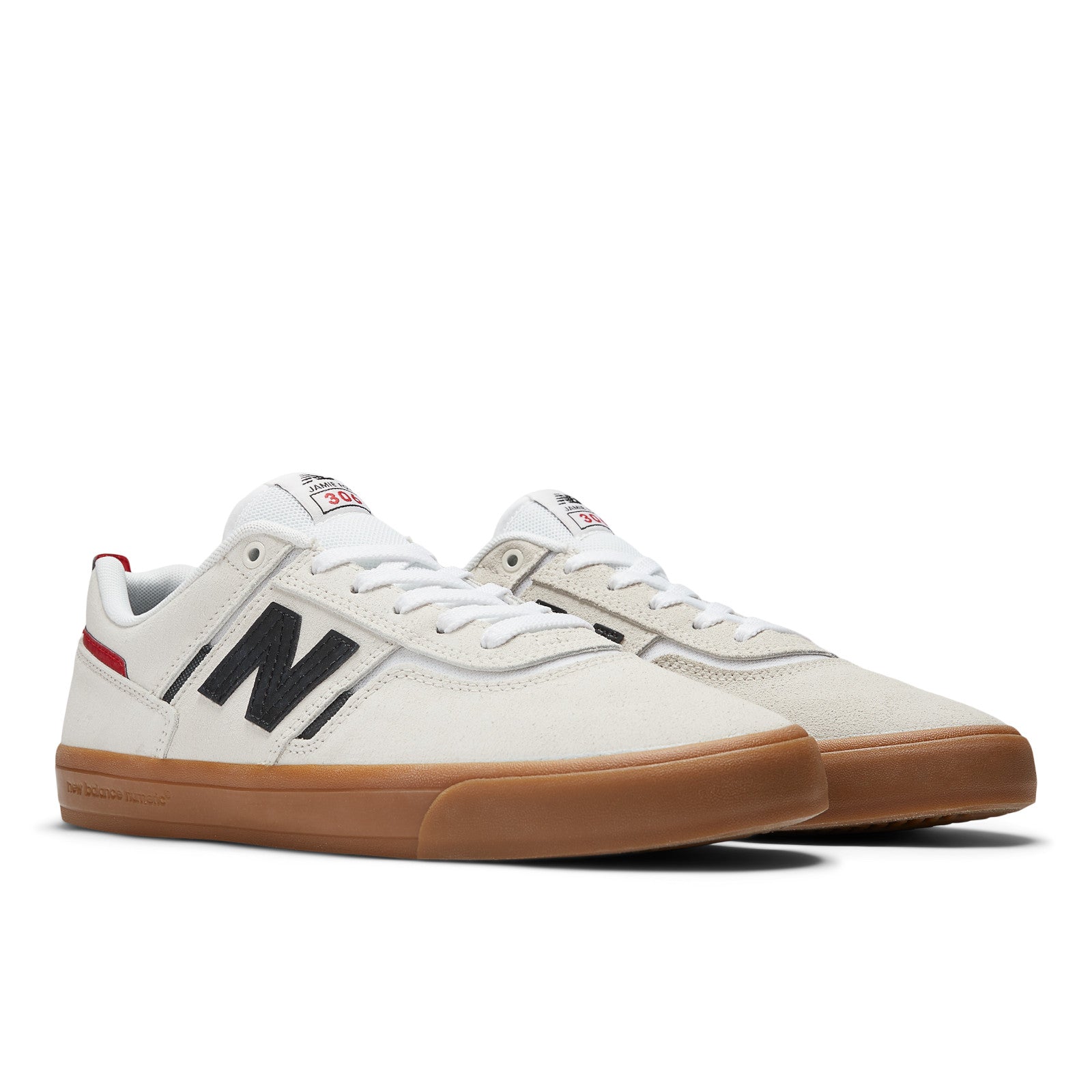 New Balance Numeric '306' Shoes (White/Brown/Beige)