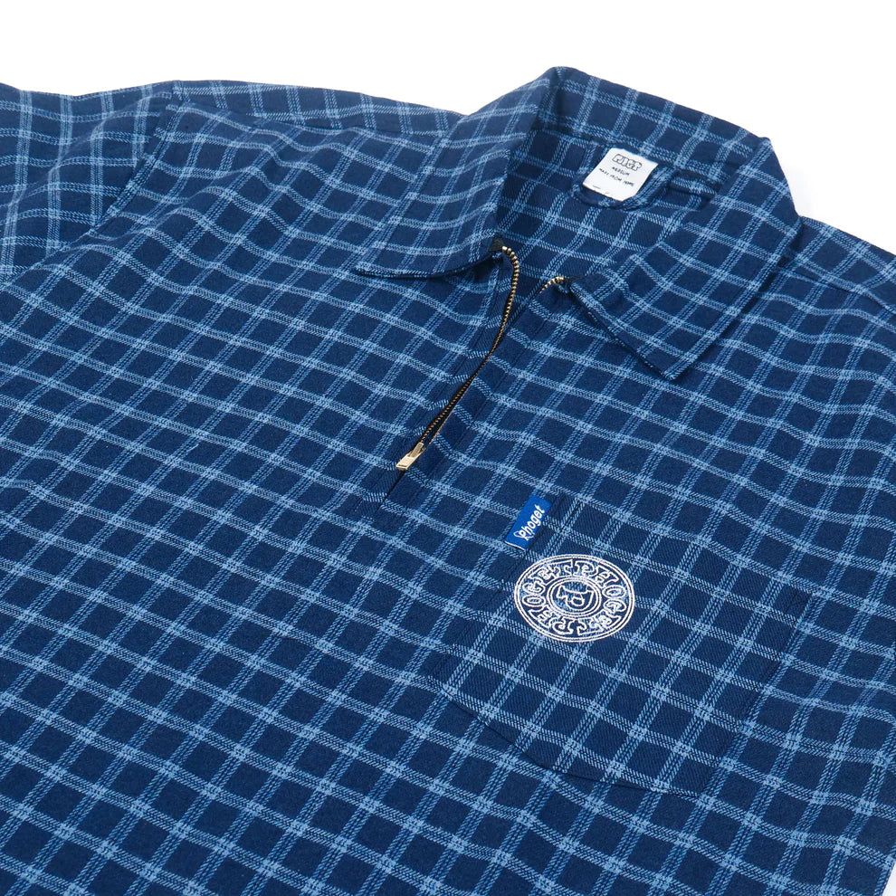 Phoget “half-zip” Flannel