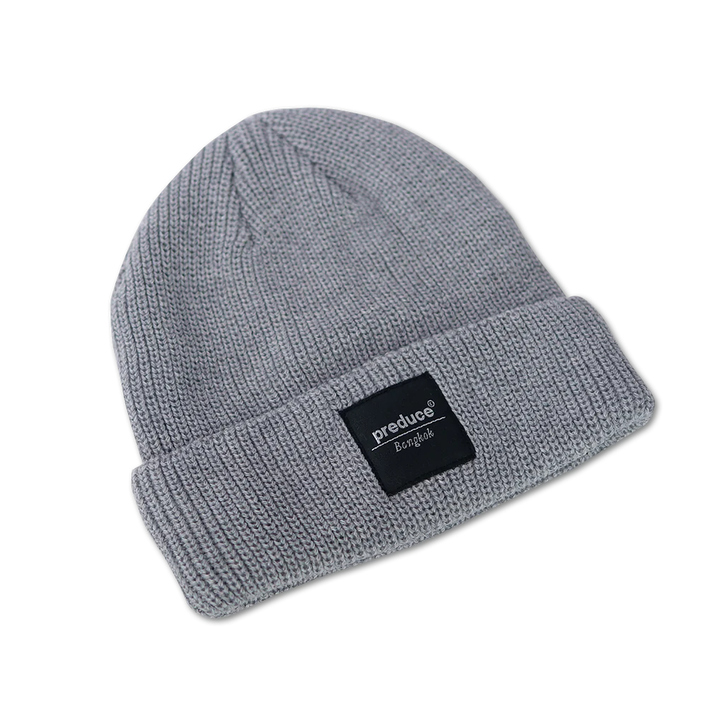 Preduce Skateboards 'Label' Beanie (Grey)