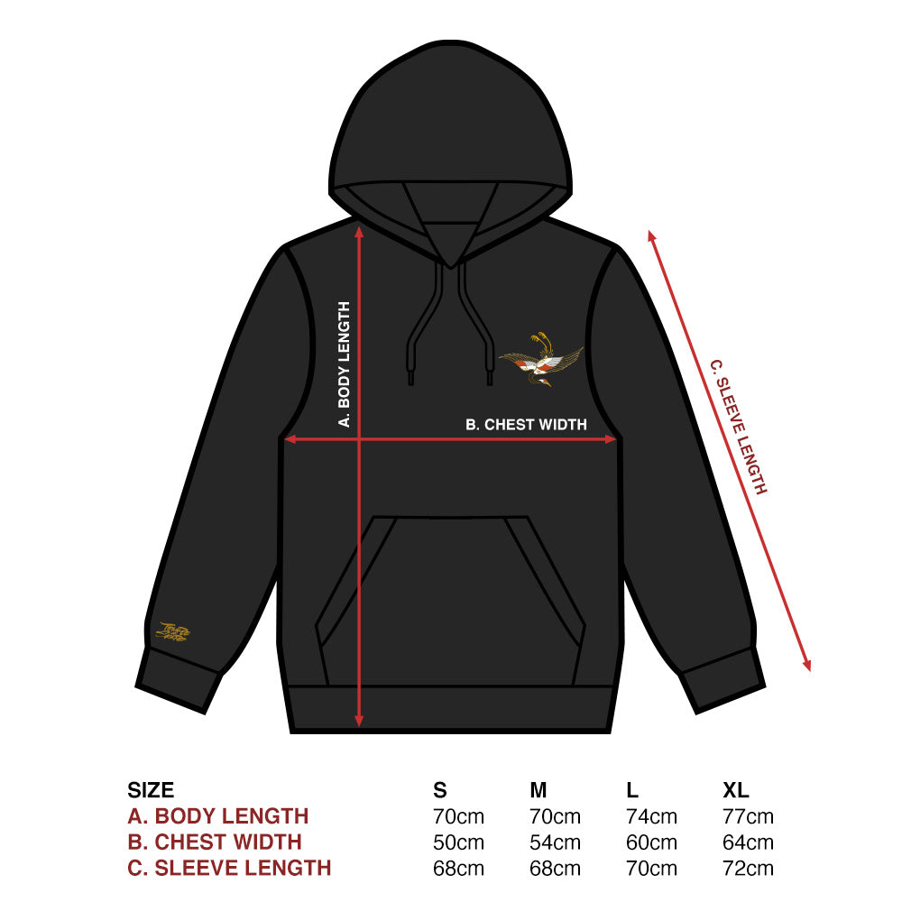 Temple Of Skate 'Crane' Hoodie