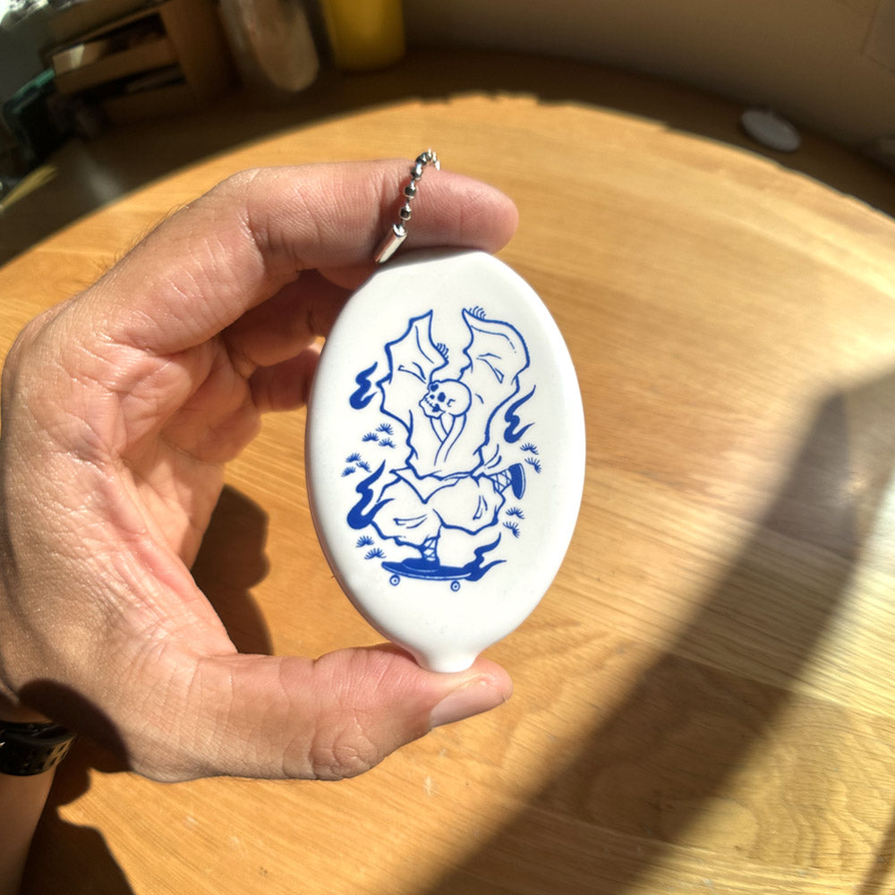 Temple Of Skate Coin Pouch (White)