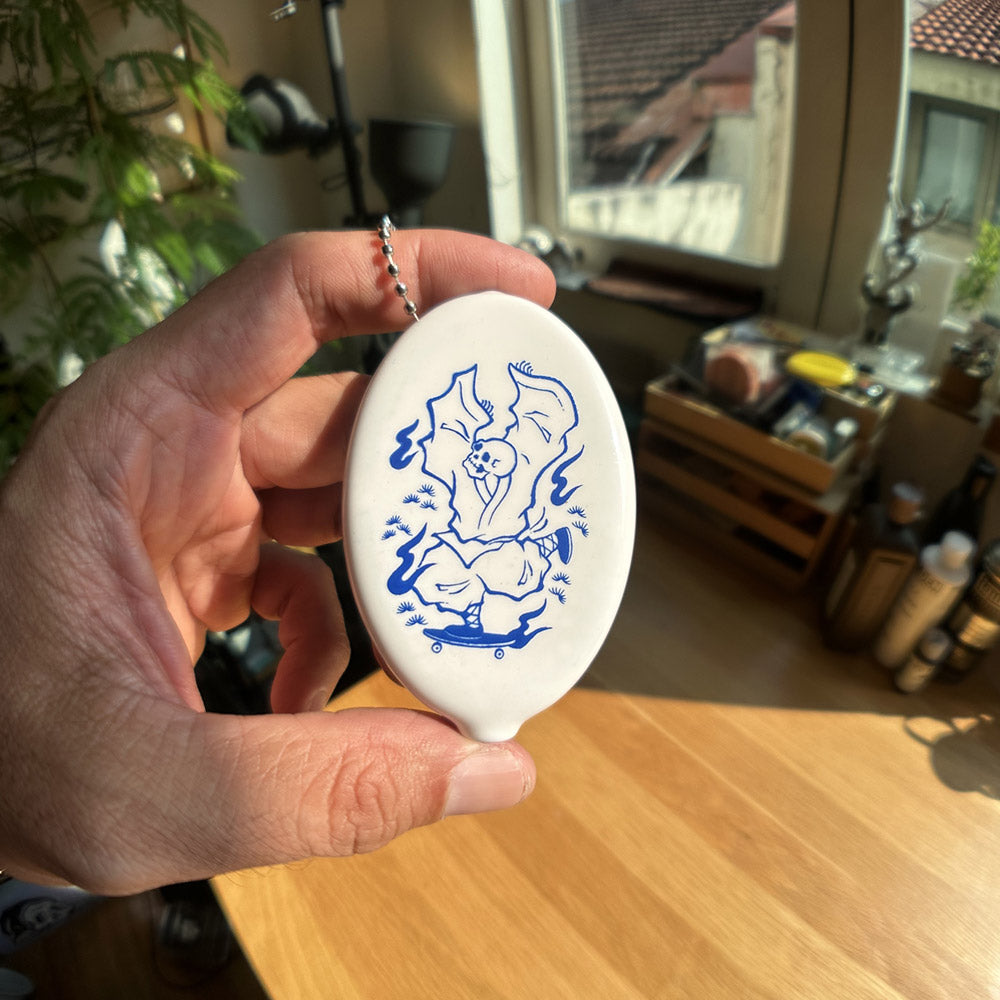 Temple Of Skate Coin Pouch (White)