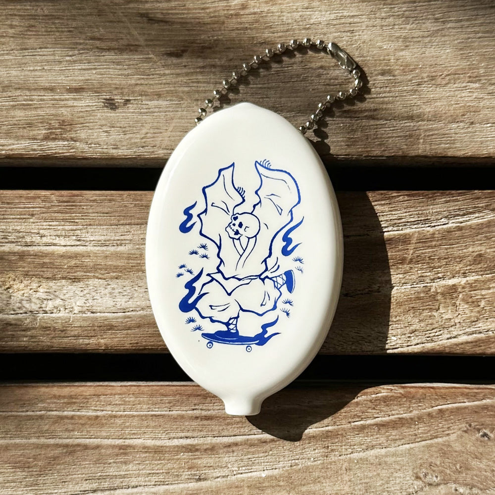 Temple Of Skate Coin Pouch (White)