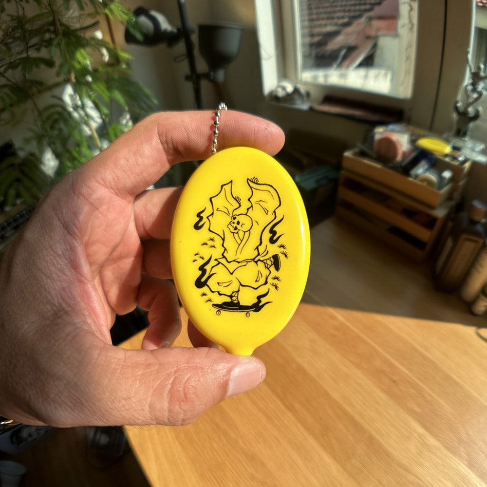 Temple Of Skate Coin Pouch (Yellow)
