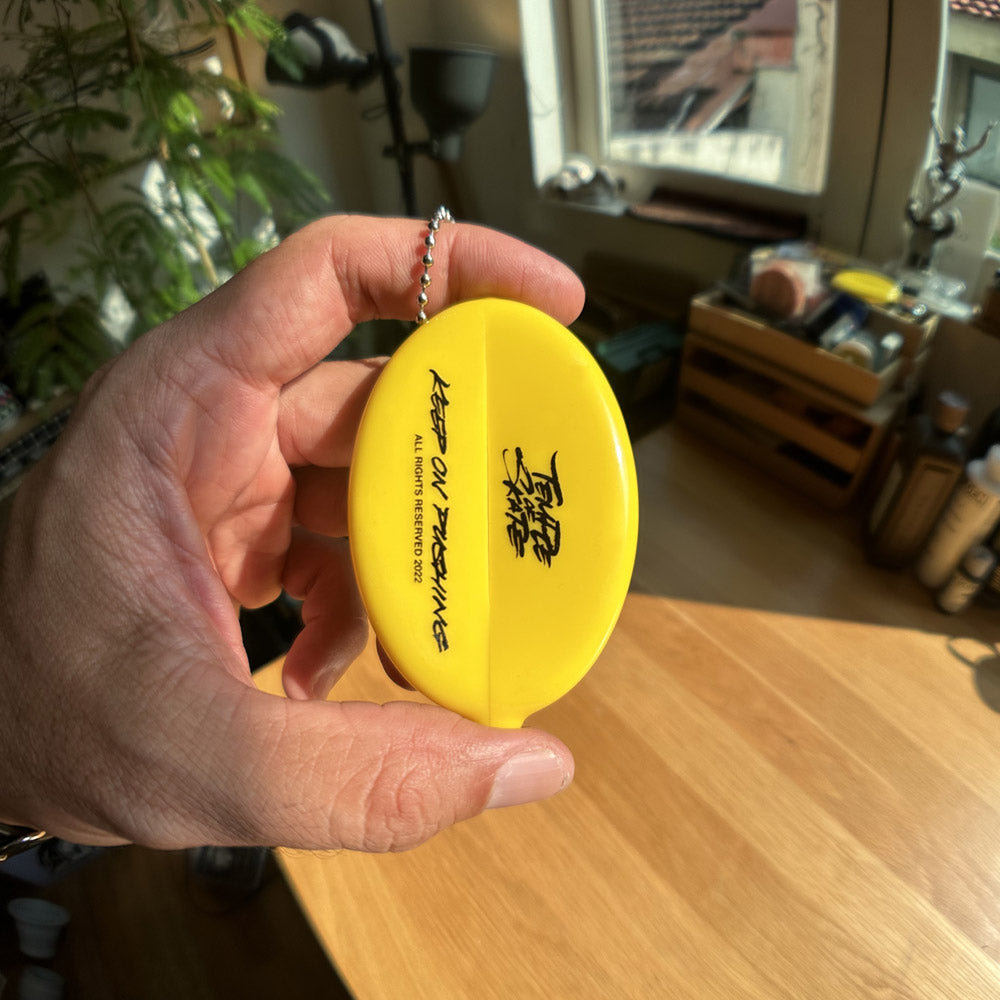 Temple Of Skate Coin Pouch (Yellow)