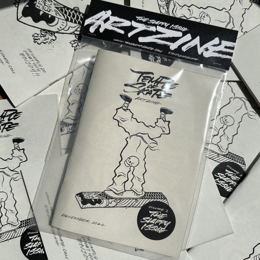 Temple Of Skate Art Zine (Slappy Issue)