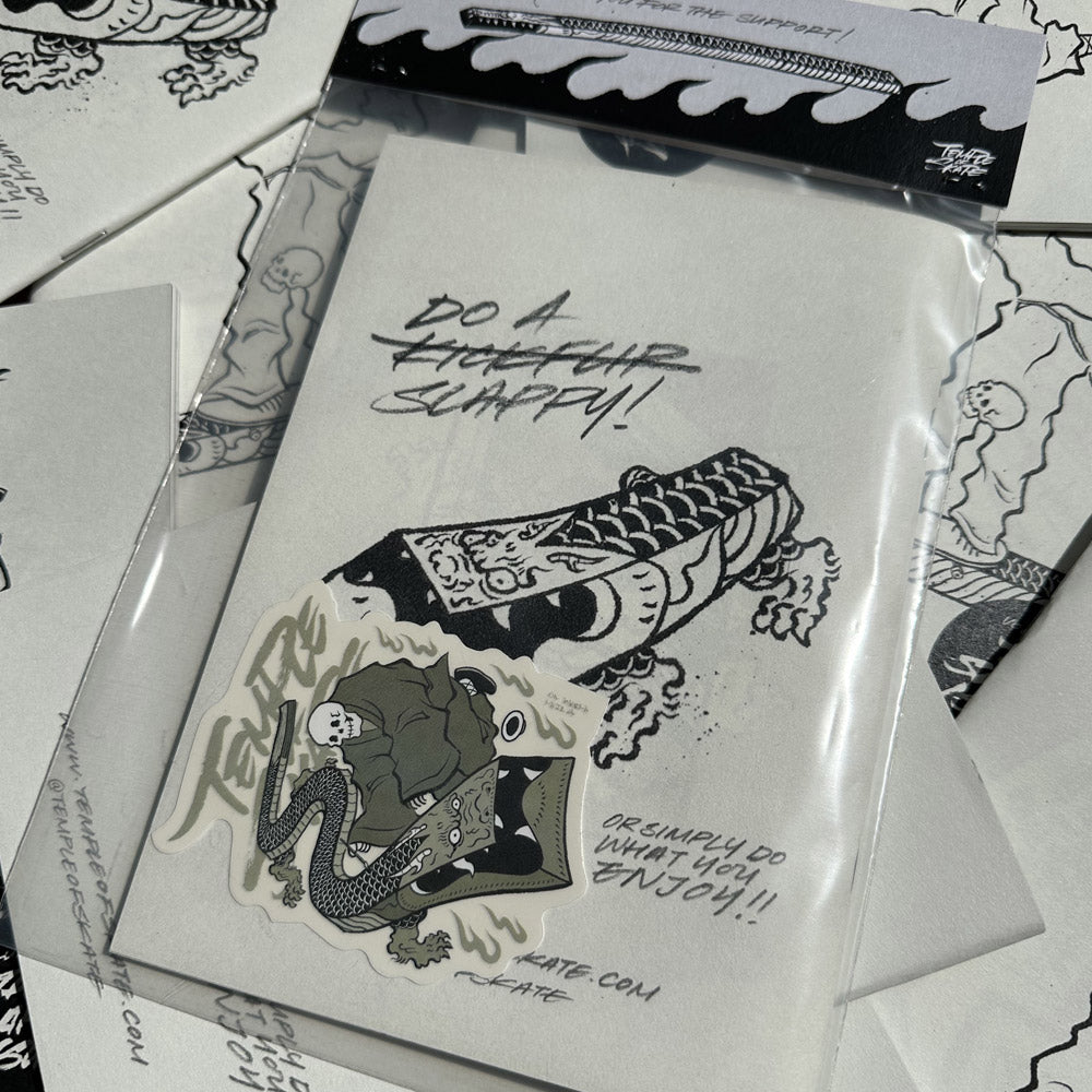 Temple Of Skate Art Zine (Slappy Issue)