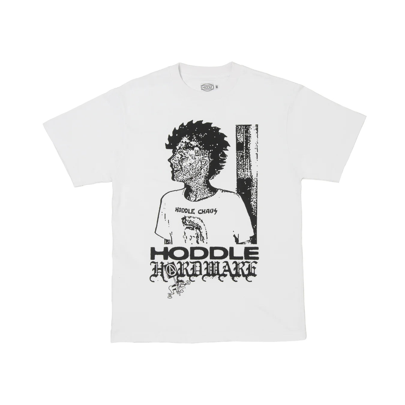HODDLE CHAOS TEE WHITE