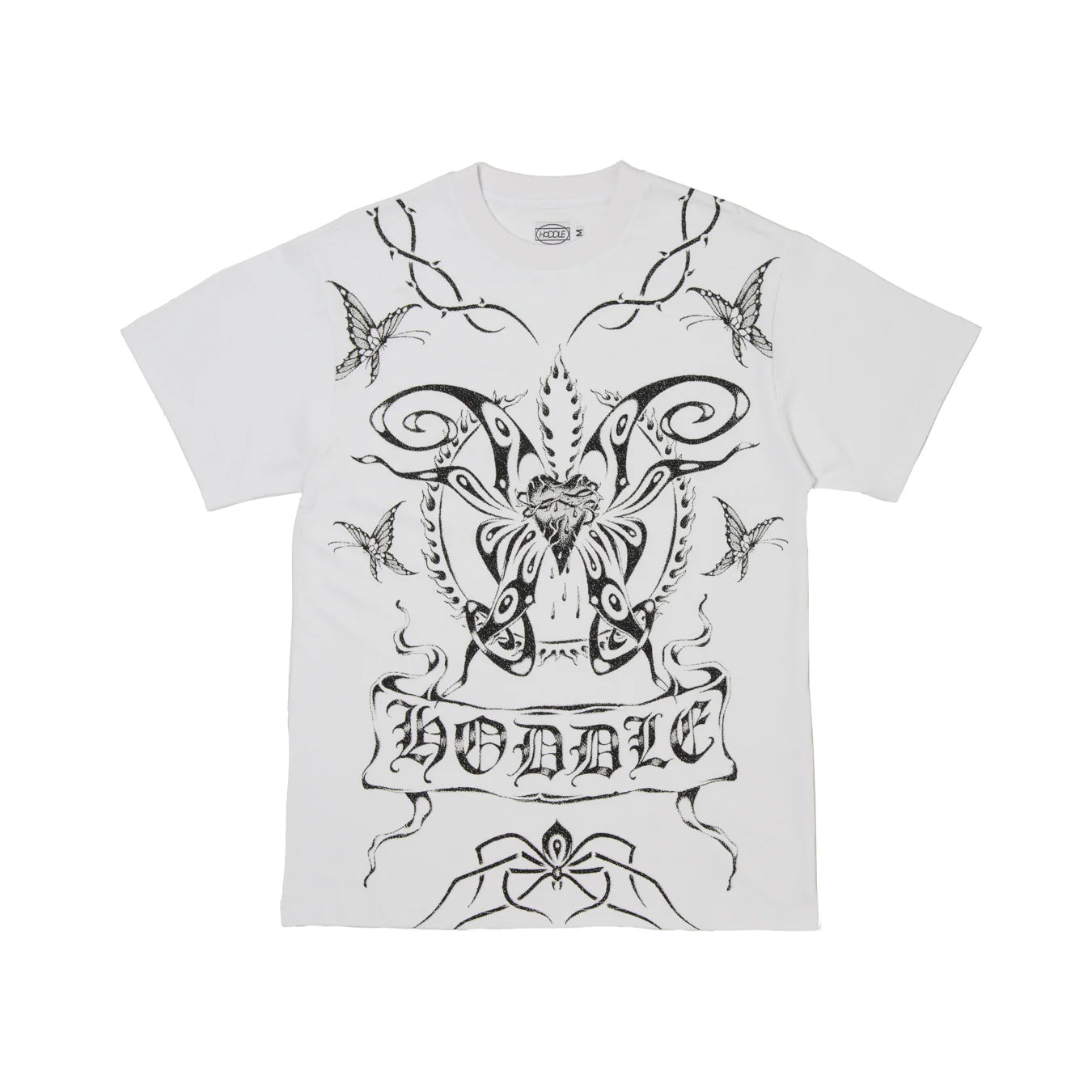 Hoddle Skateboards 'Enclosure' T-Shirt (White)