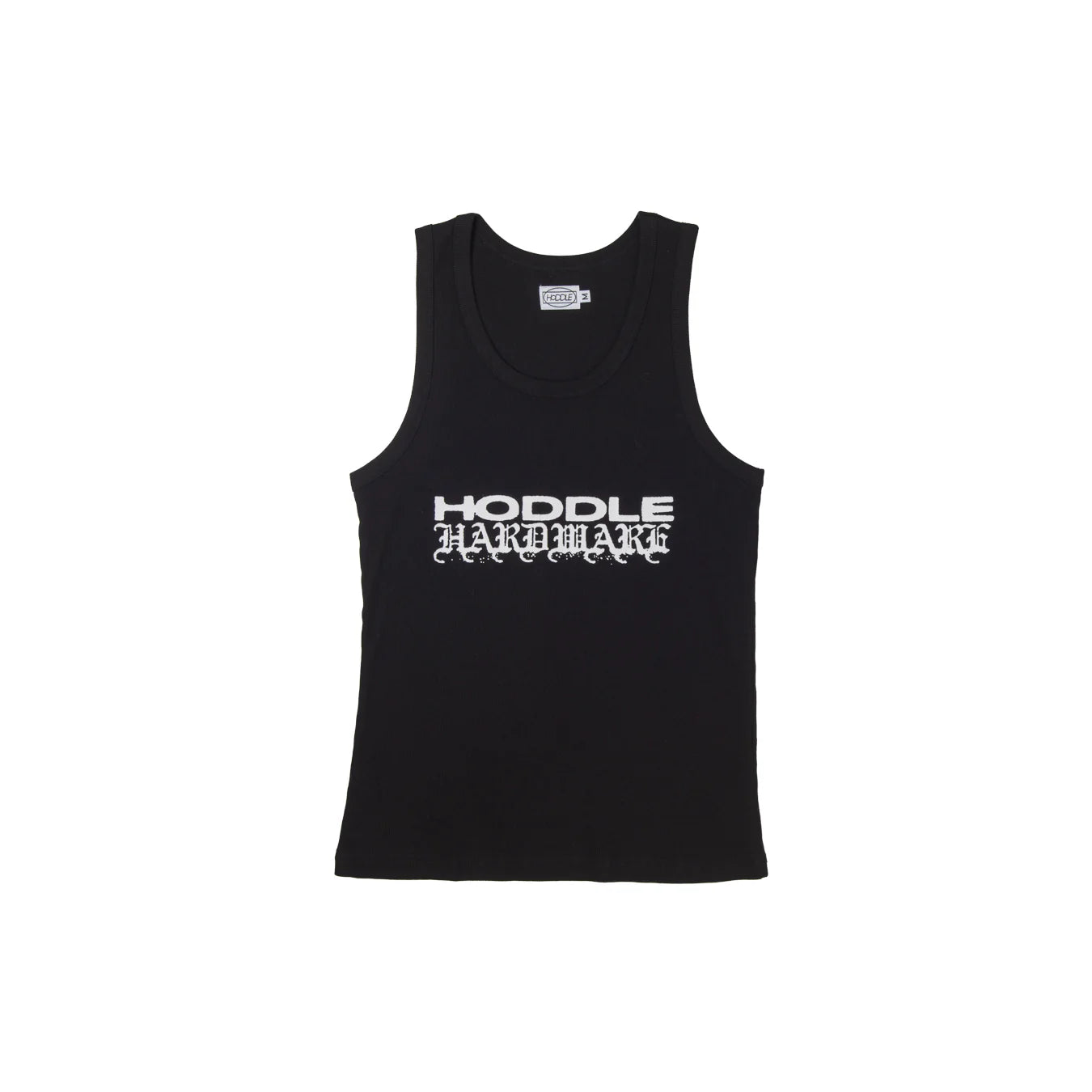 Hoddle Skateboards 'Hardware' Ribbed Singlet (Black)