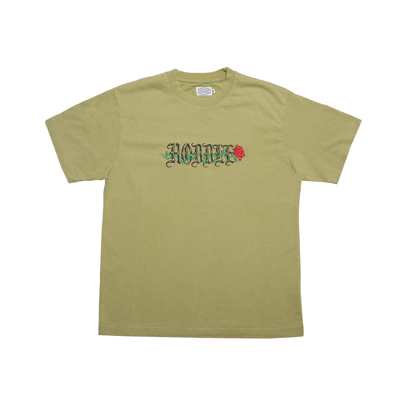 Hoddle Skateboards 'Rose' T-Shirt (Vintage Green)