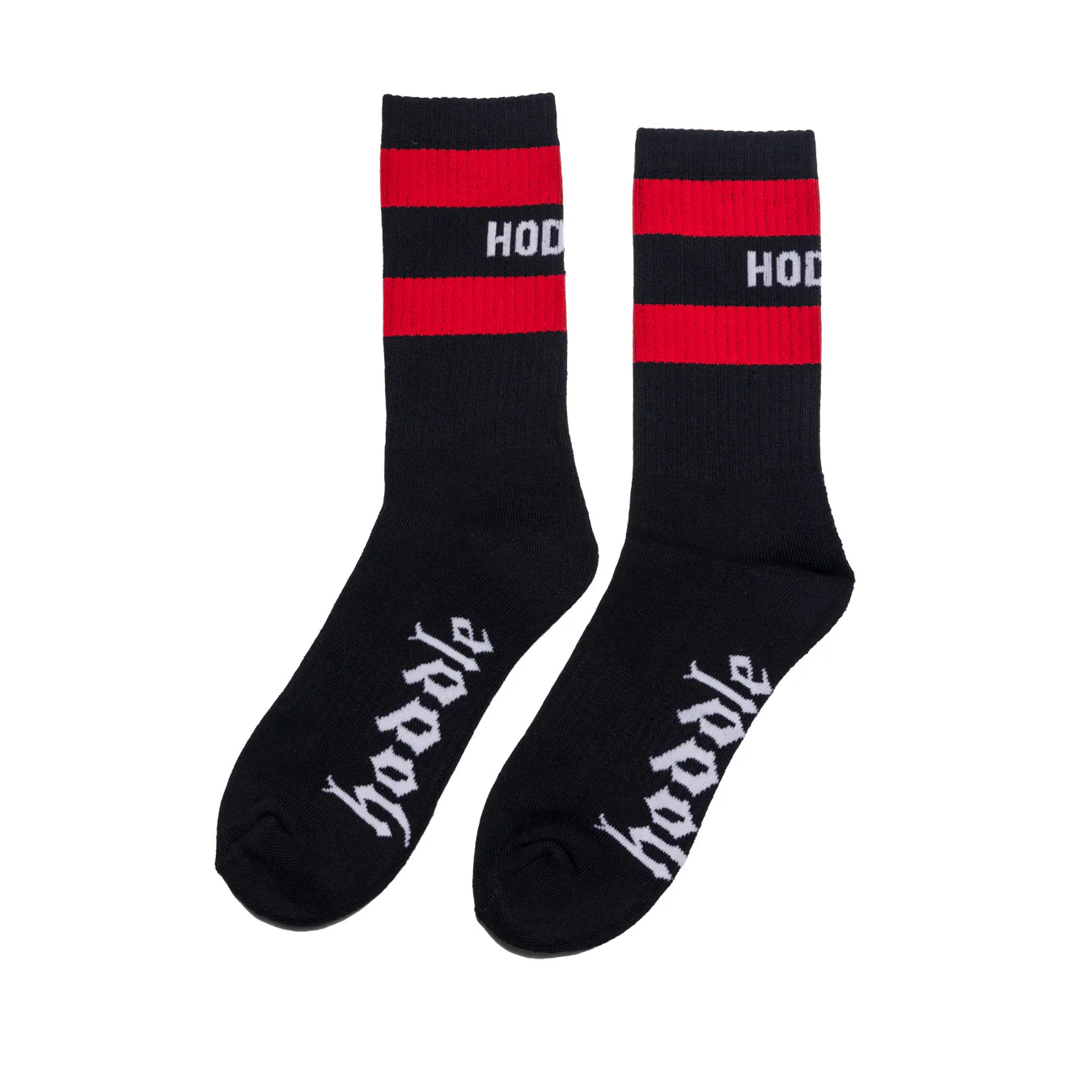 HODDLE OLD ENGLISH SOCKS BLACK