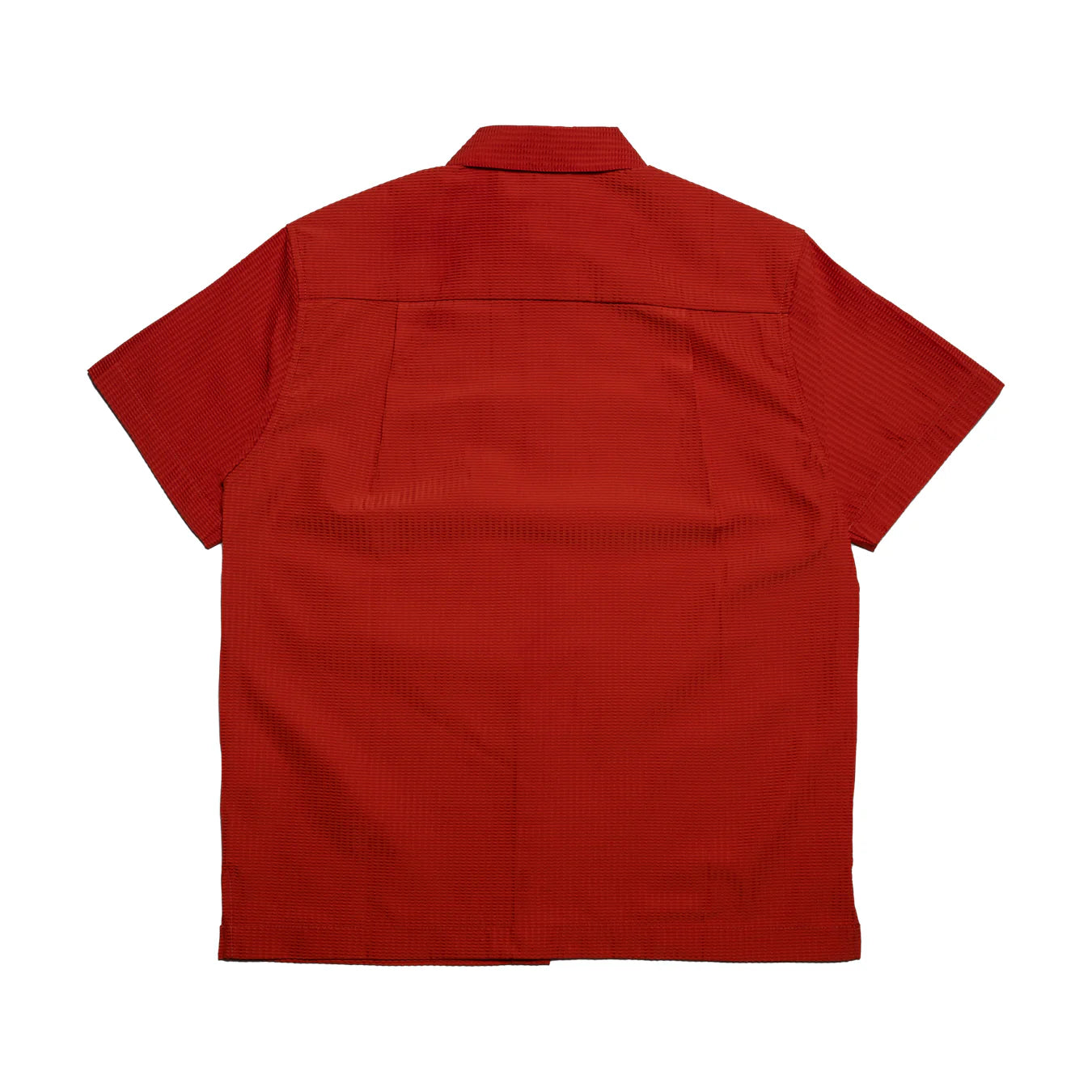 Hoddle Skateboards 'Thorn Seersucker' Shirt (Rust)