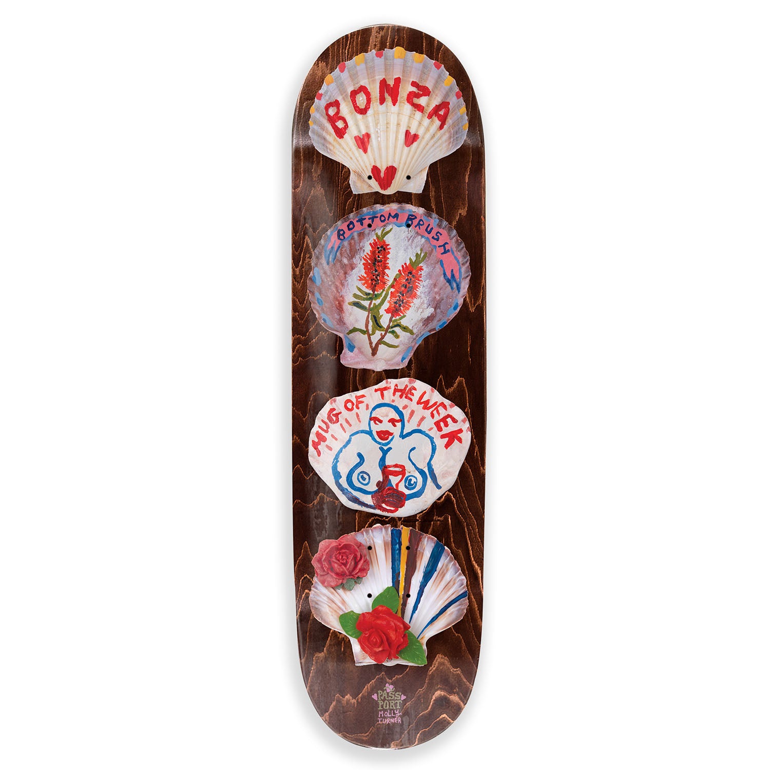 Pass~Port 8.125" 'Molly Turner Series - Shell' Deck