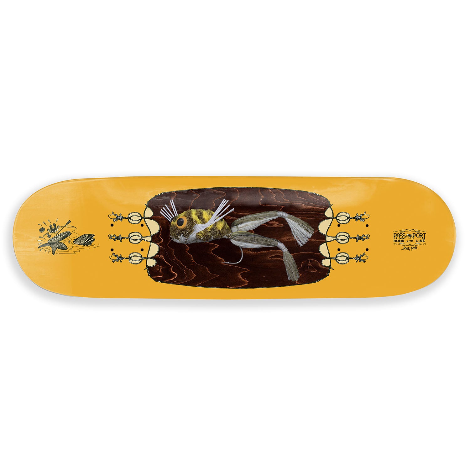 Pass~Port 8.38" 'Hook & Line Series - Josh Pall' Deck