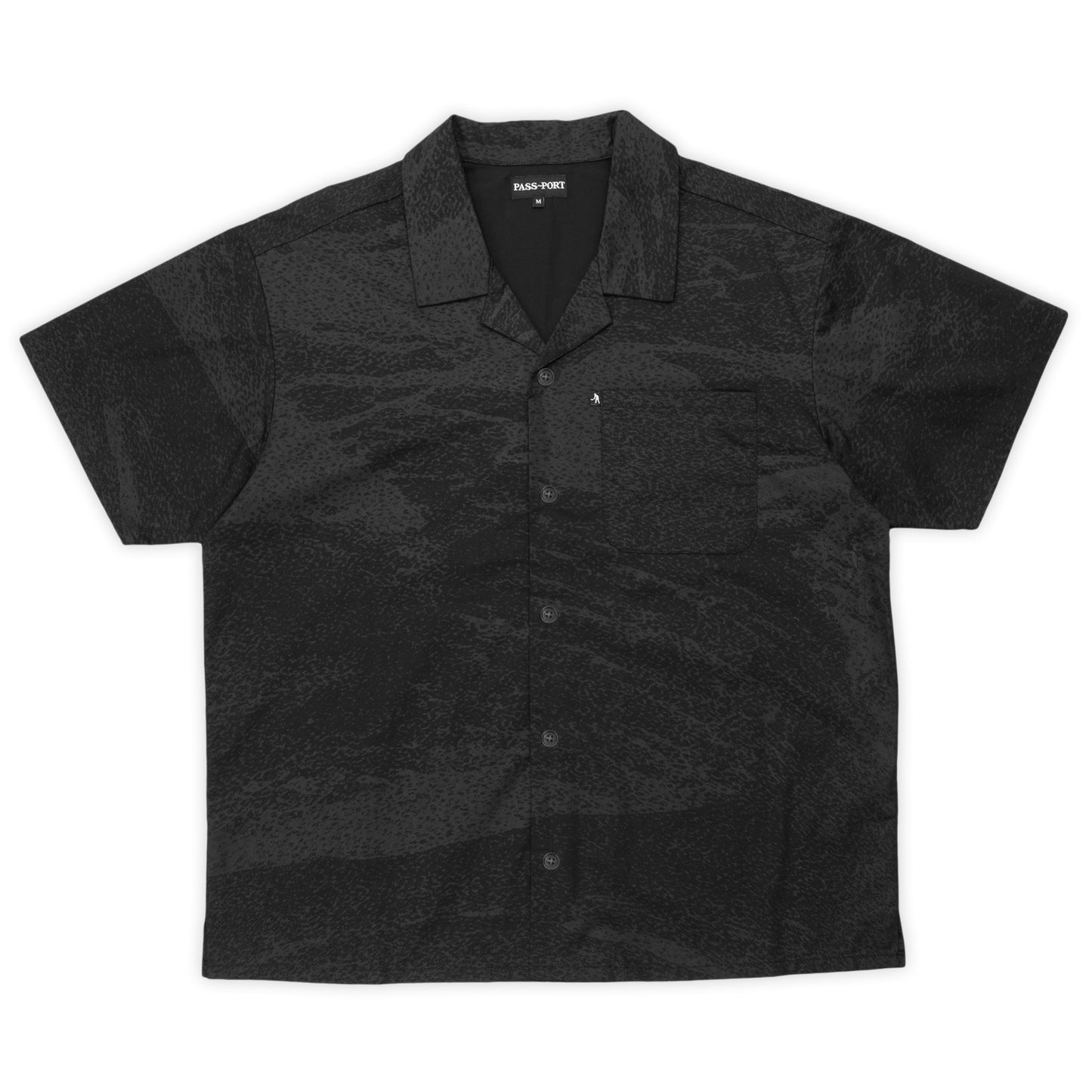 Pass~Port Cave~in Casual Shirt (Black)