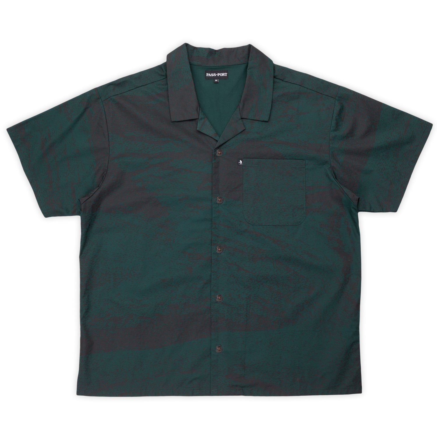 Pass~Port 'Cave~In' Casual Shirt (Dark Green)