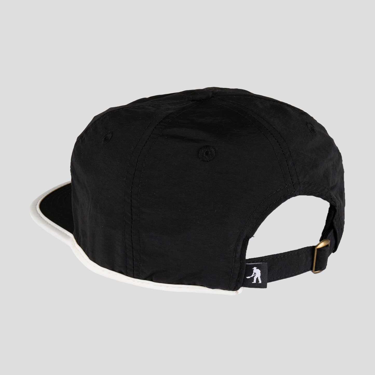 Pass~Port: Wattle RPET Workers Cap (BLACK/OFFWHITE)