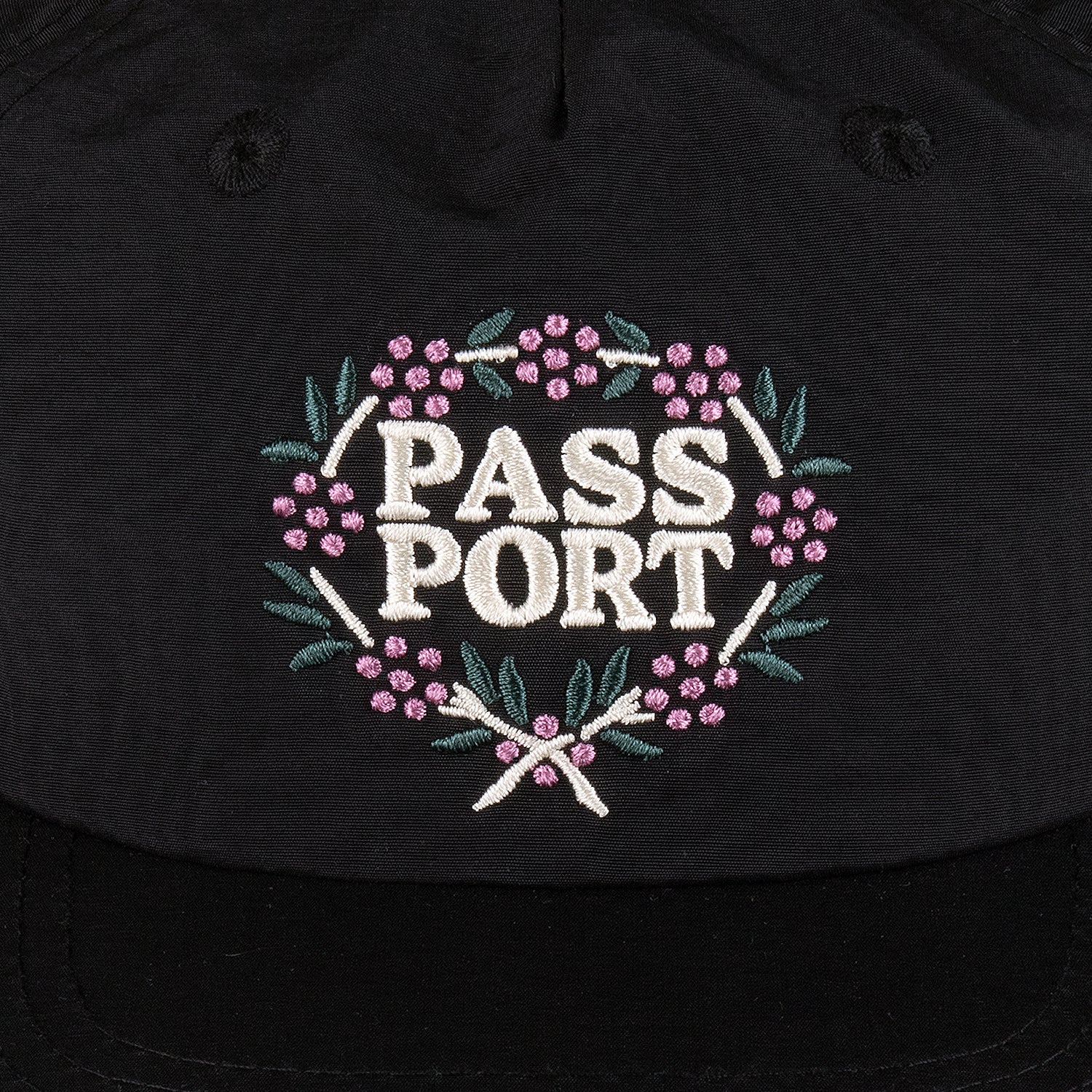 Pass~Port 'Wattle Rpet Workers' Hat (Black/Offwhite)