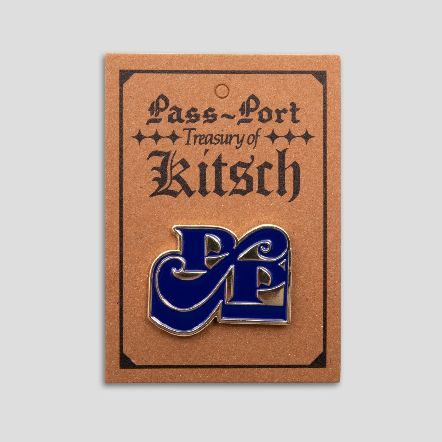 Pass~Port 'Tilde Stamp' Pin