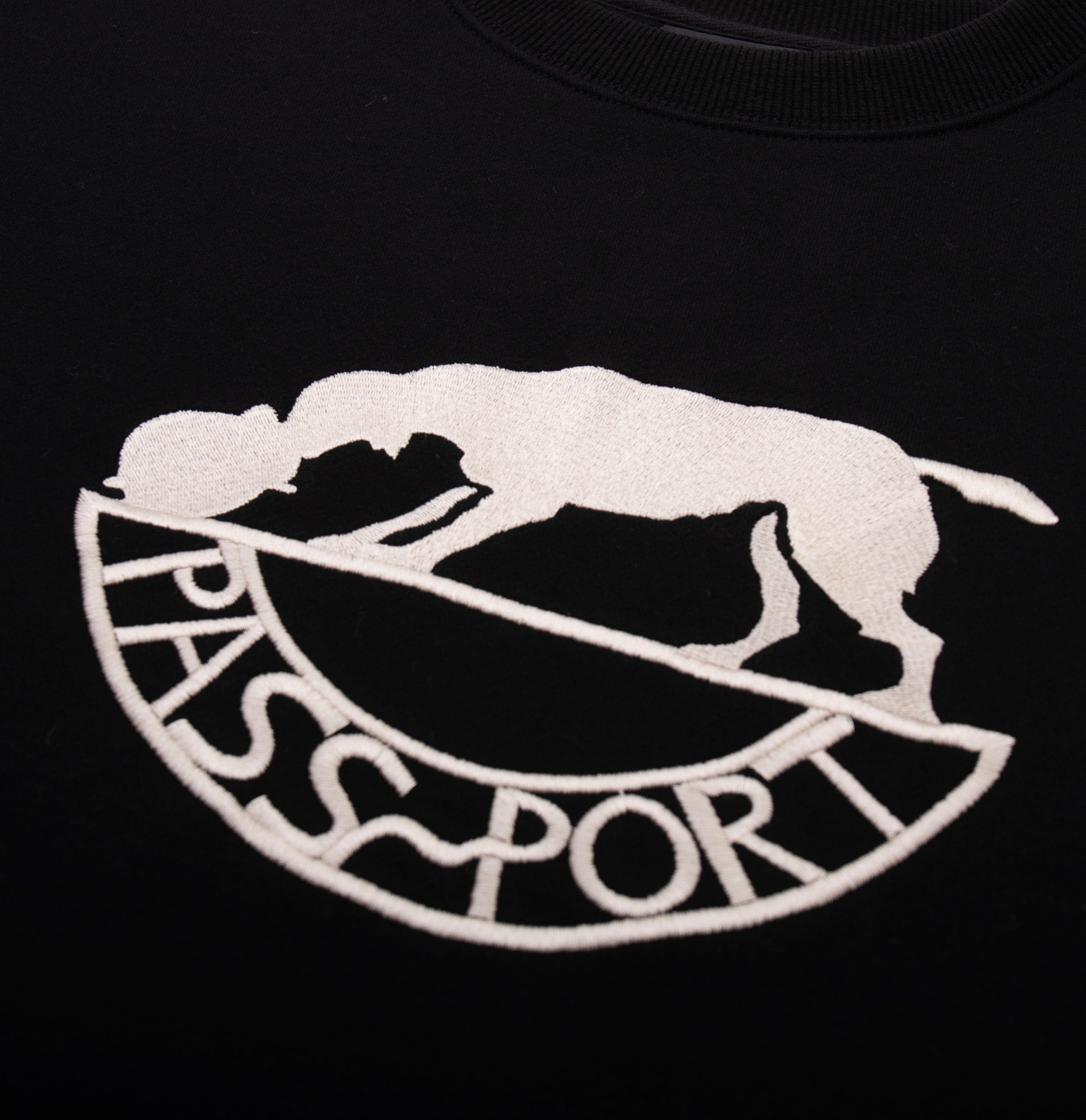 Pass~Port 'Fretworks' Sweater (Black)