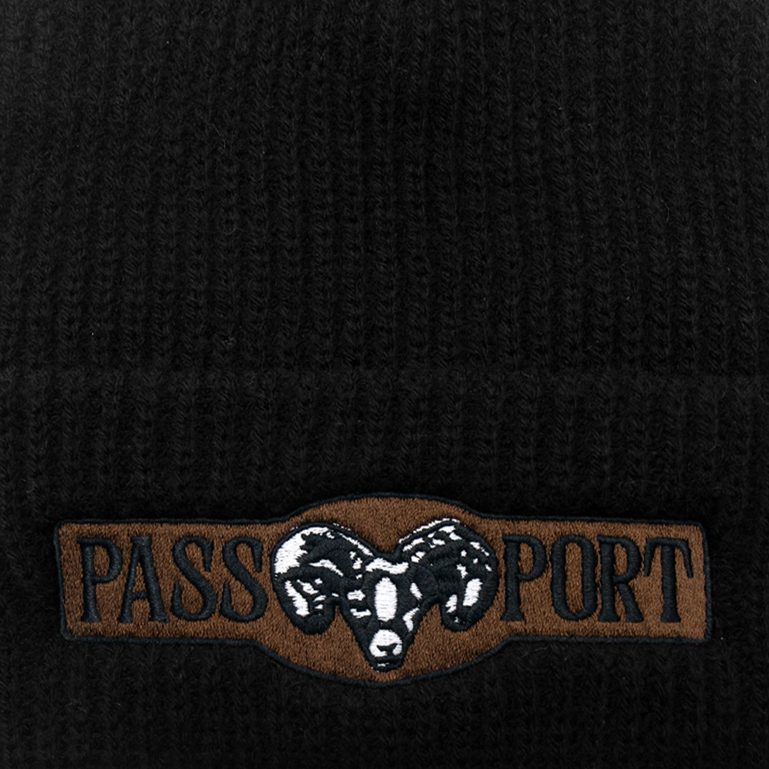 Pass~Port 'Ram' Beanie (Black)