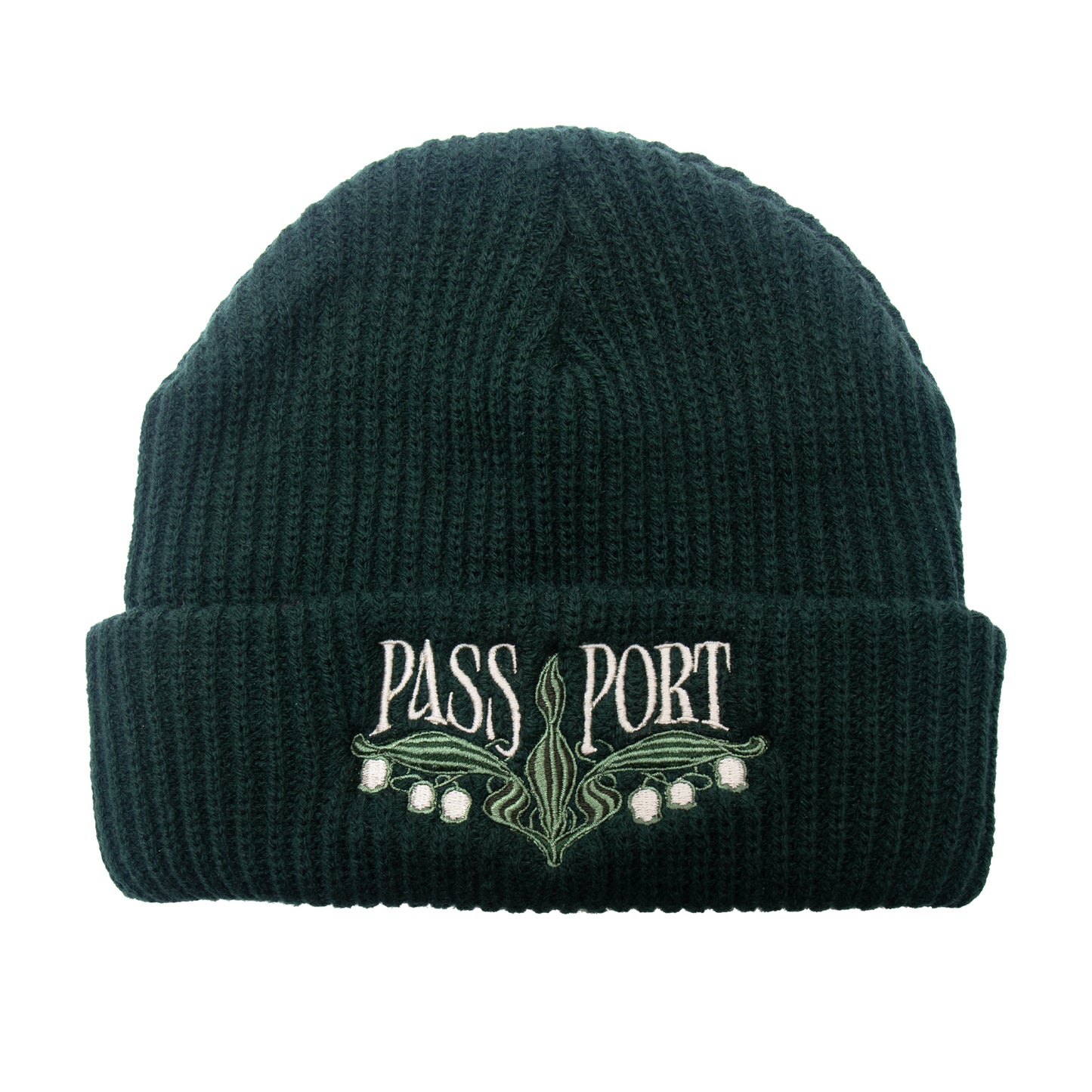 Pass~Port Lily of The Valley Beanie (Dark Green)
