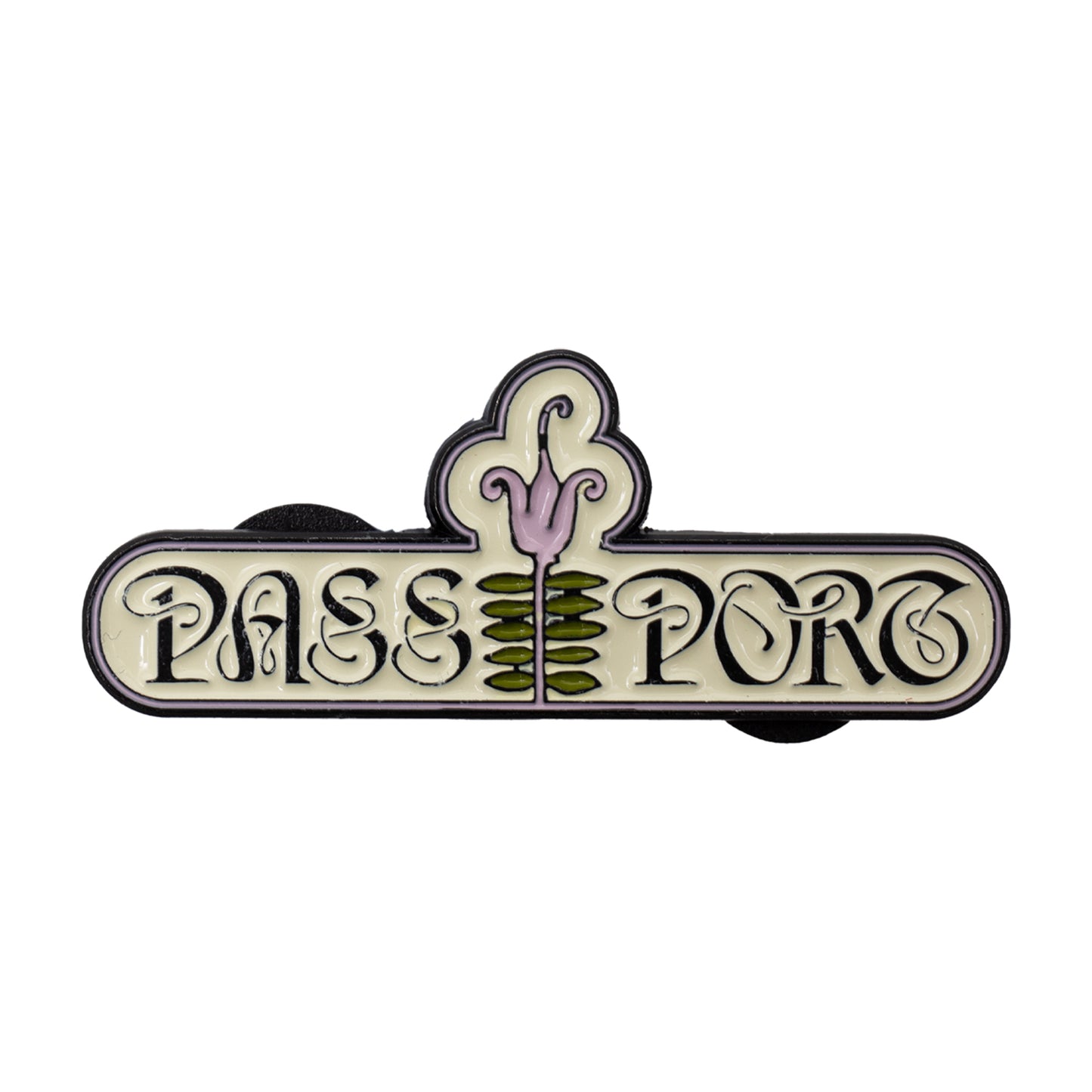 Pass~Port Gardenia Pin