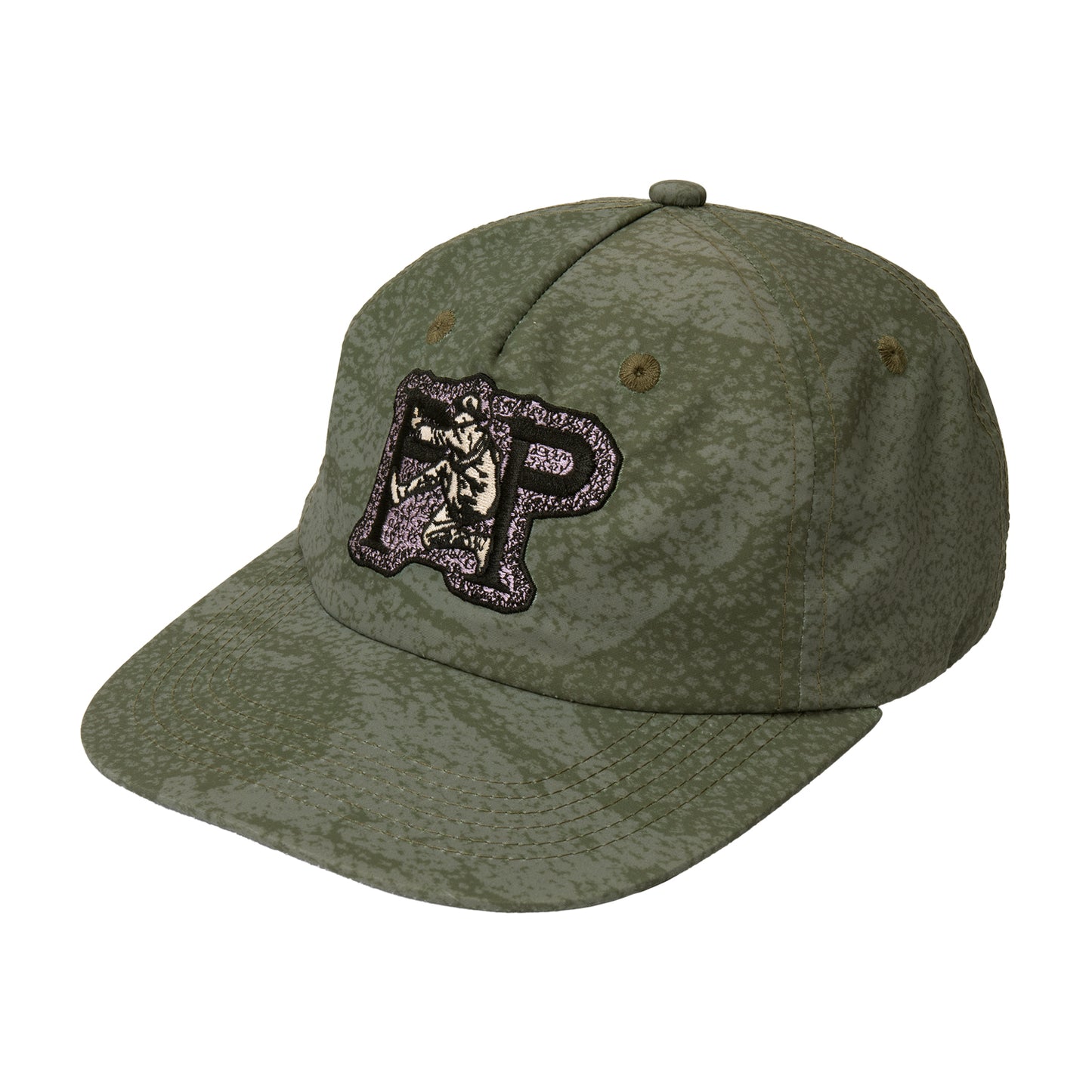 Pass~Port Cave~in RPET Workers Cap (Military Green)