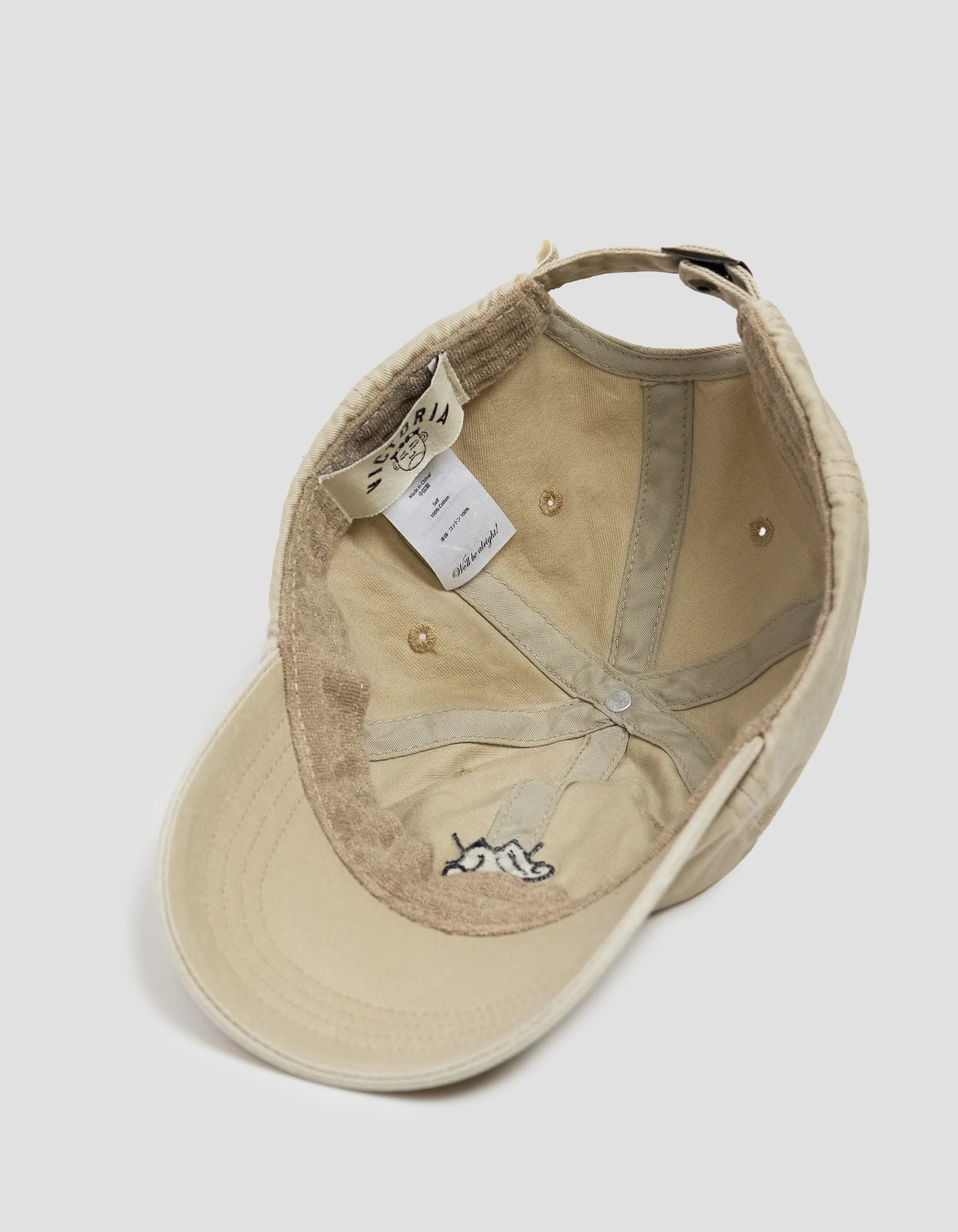 VICTORIA 'Queenhead Logo' Cap (Sand)