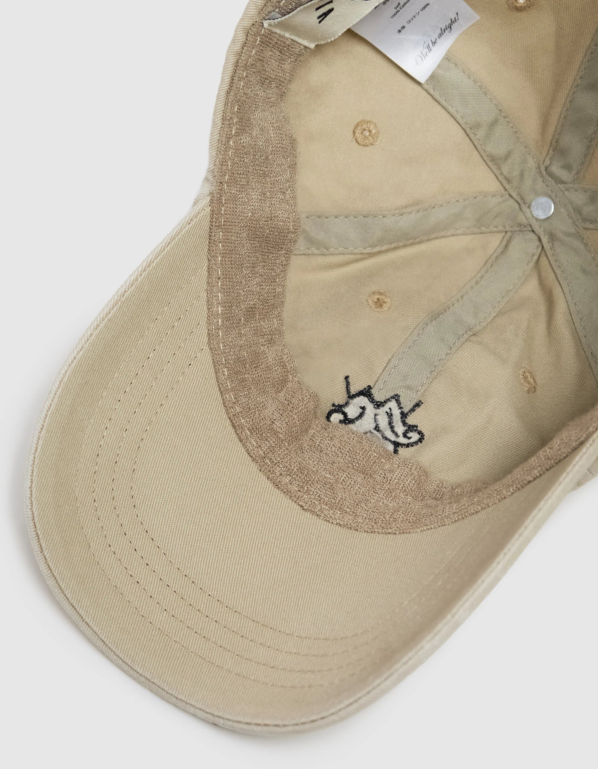 VICTORIA 'Queenhead Logo' Cap (Sand)