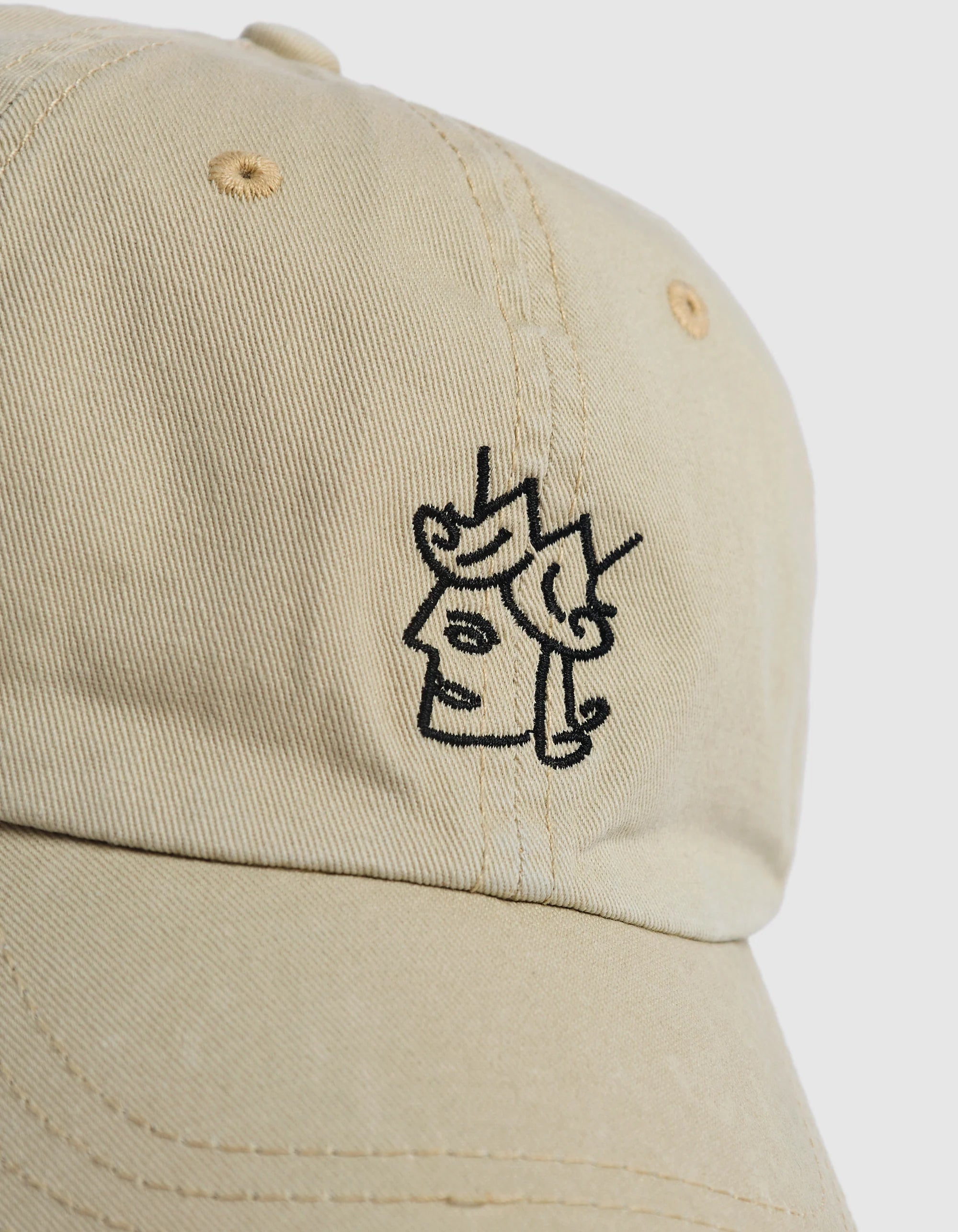 VICTORIA 'Queenhead Logo' Cap (Sand)