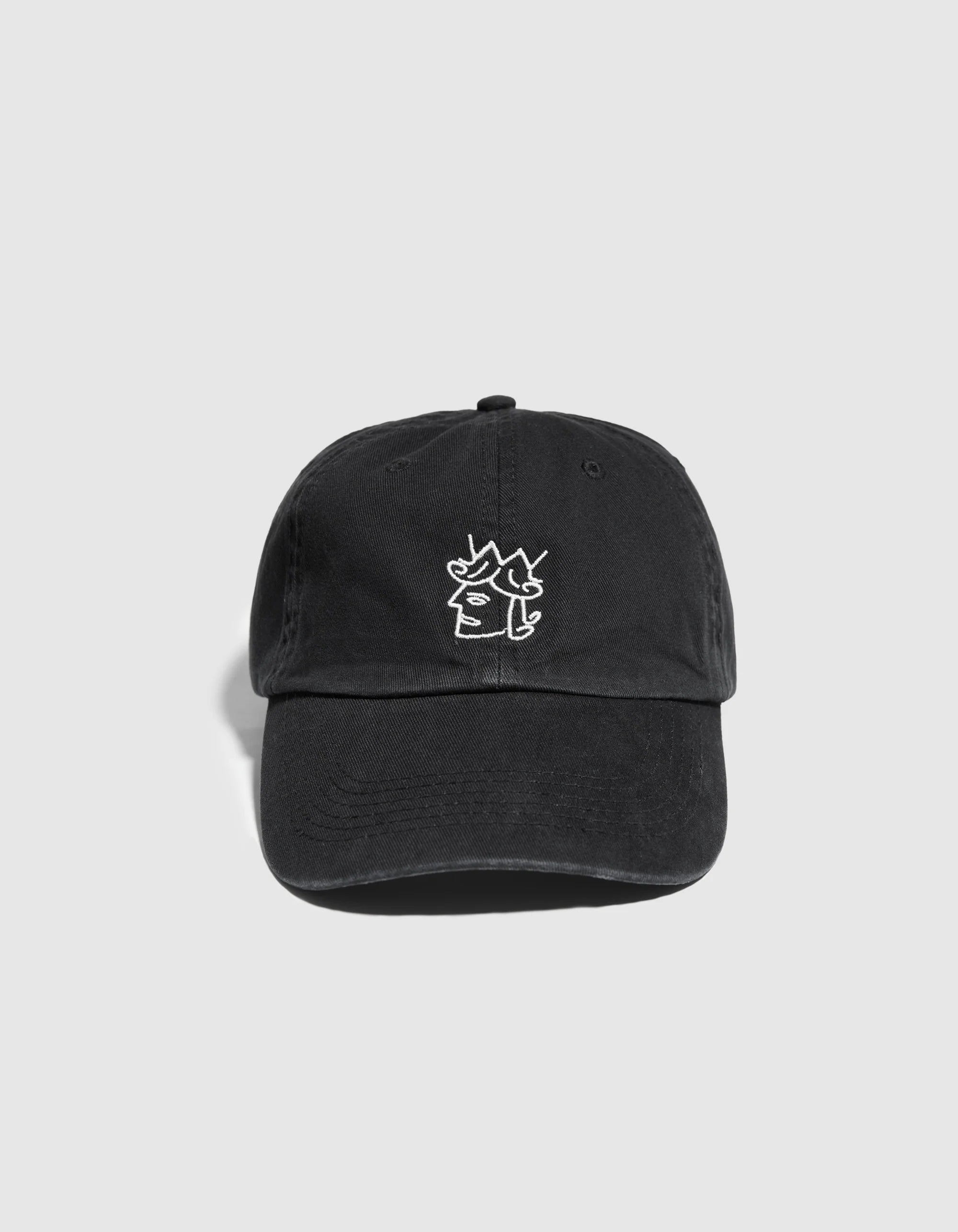 VICTORIA 'Queenhead Logo' Cap (Black)