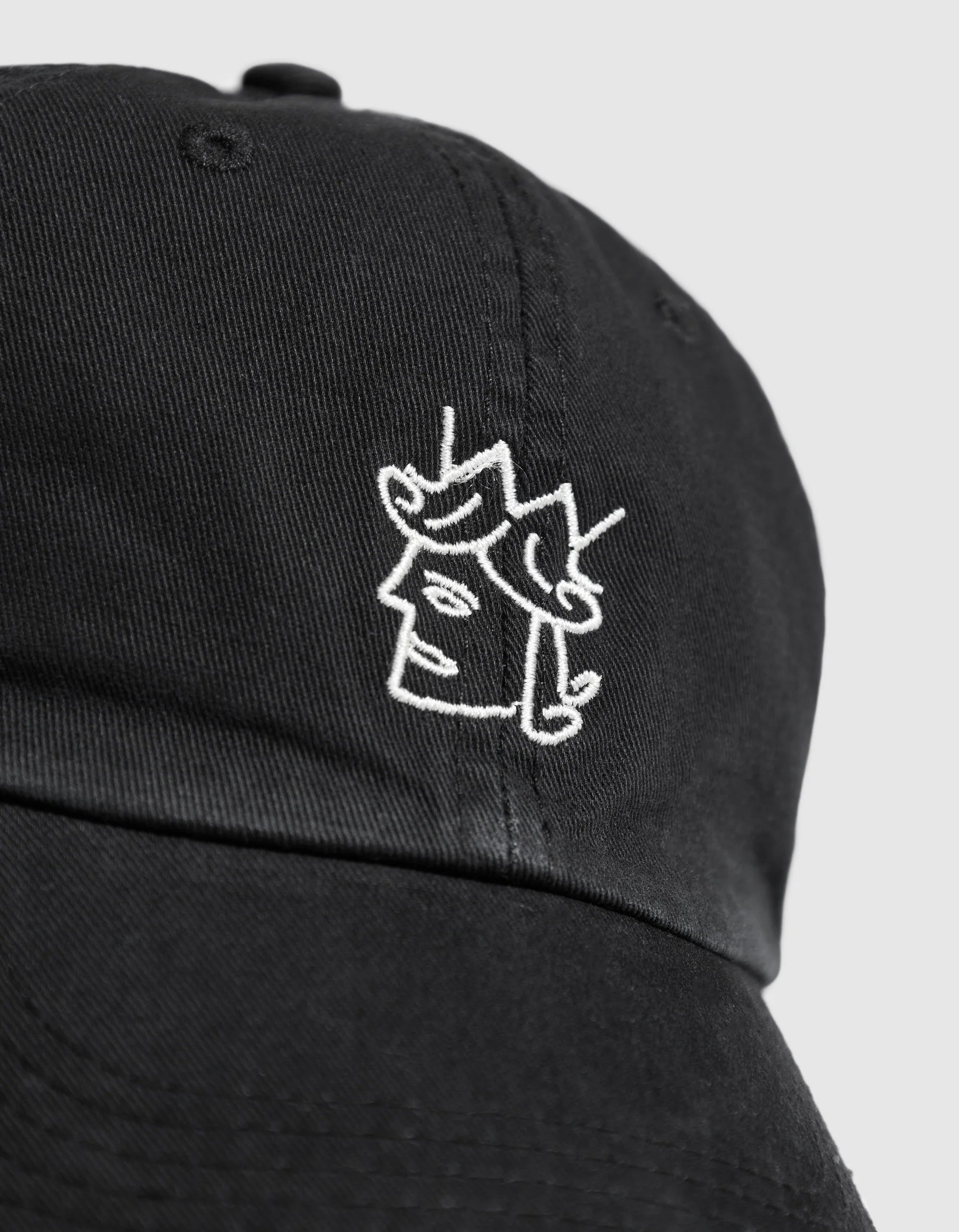 VICTORIA 'Queenhead Logo' Cap (Black)