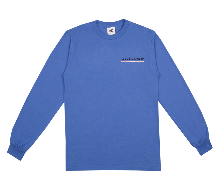 Sci-Fi Fantasy "Industrial" L/S Shirt (Light Blue)
