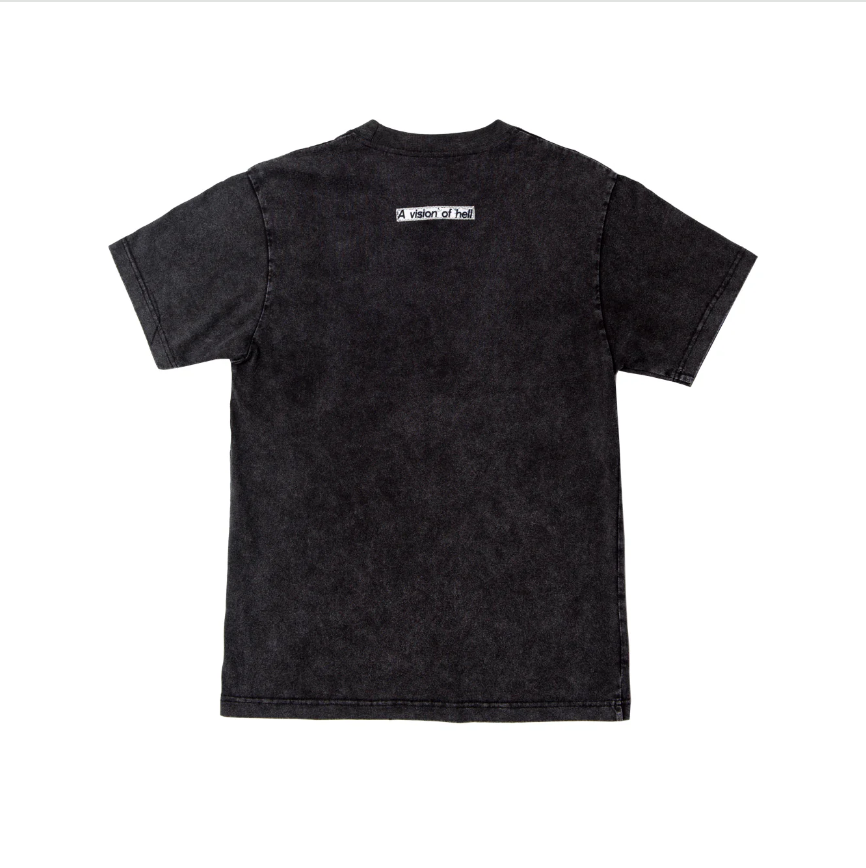 Hoddle Skateboards 'Vision Logo' T-Shirt (Black)