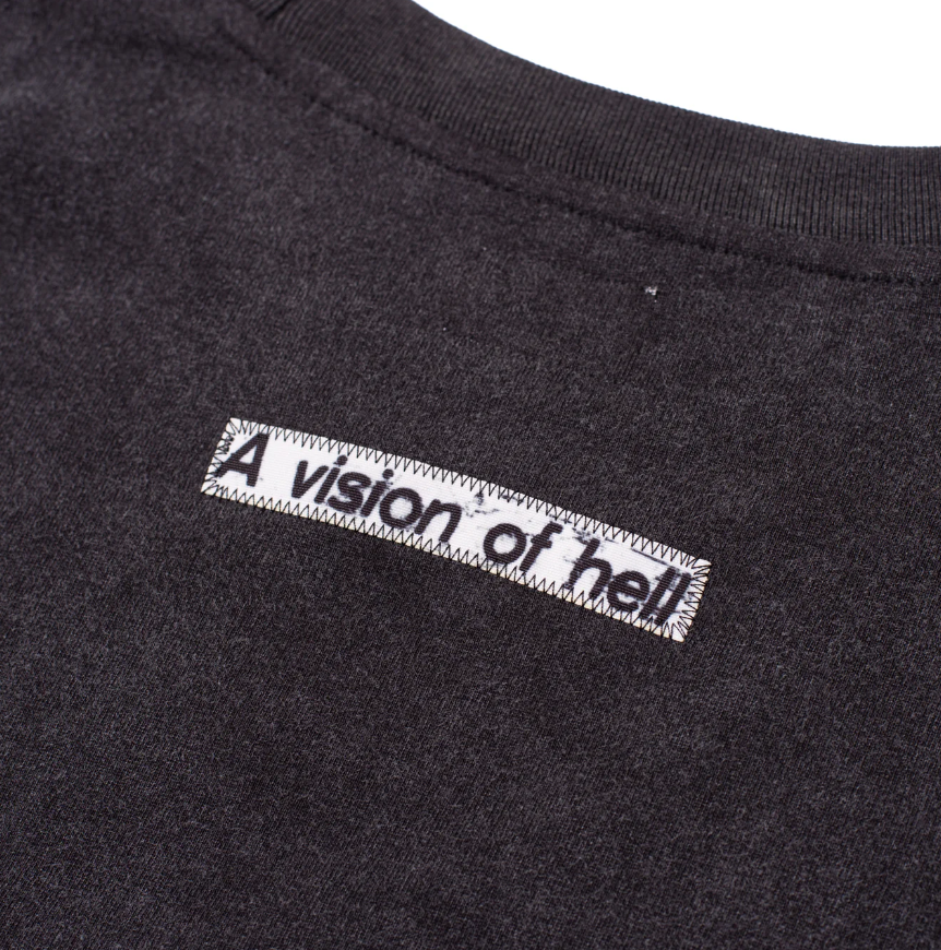 Hoddle Skateboards 'Vision Logo' T-Shirt (Black)
