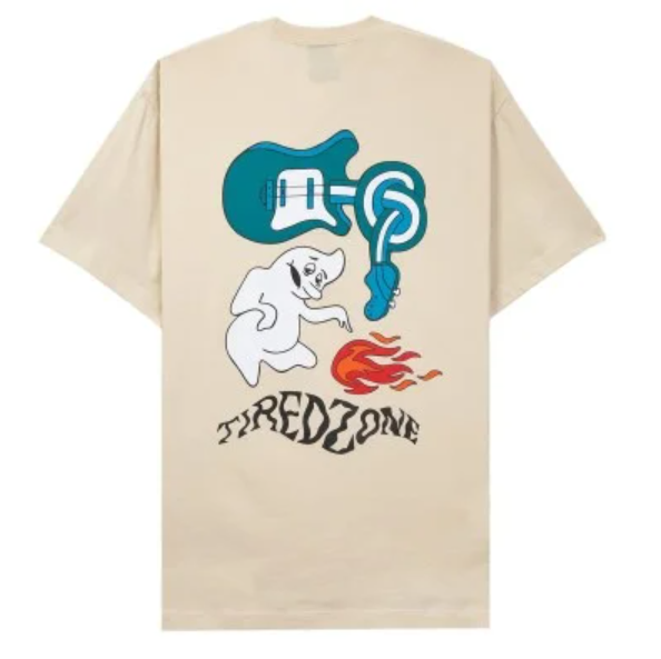 TIRED S/S GHOST TEE BEIGE