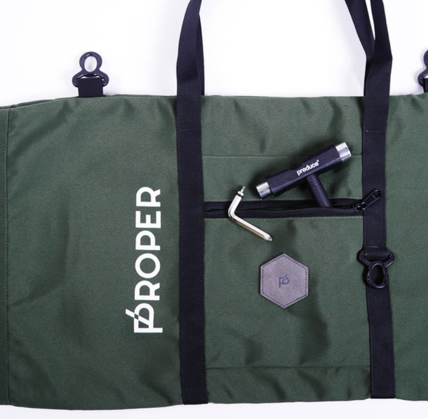 Proper Bags 'Skate' Bag (Nu Green)