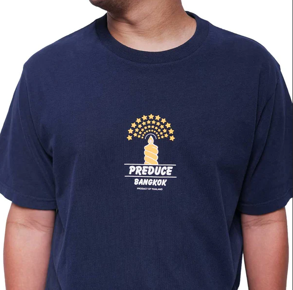 Preduce Candles T-Shirt Navy