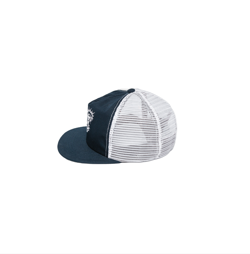 Holiday Route 'Torch Trucker Hat' Trucker Hat (Navy/White)