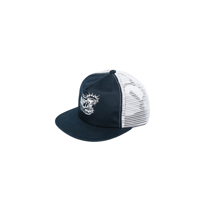 Holiday Route 'Torch Trucker Hat' Trucker Hat (Navy/White)