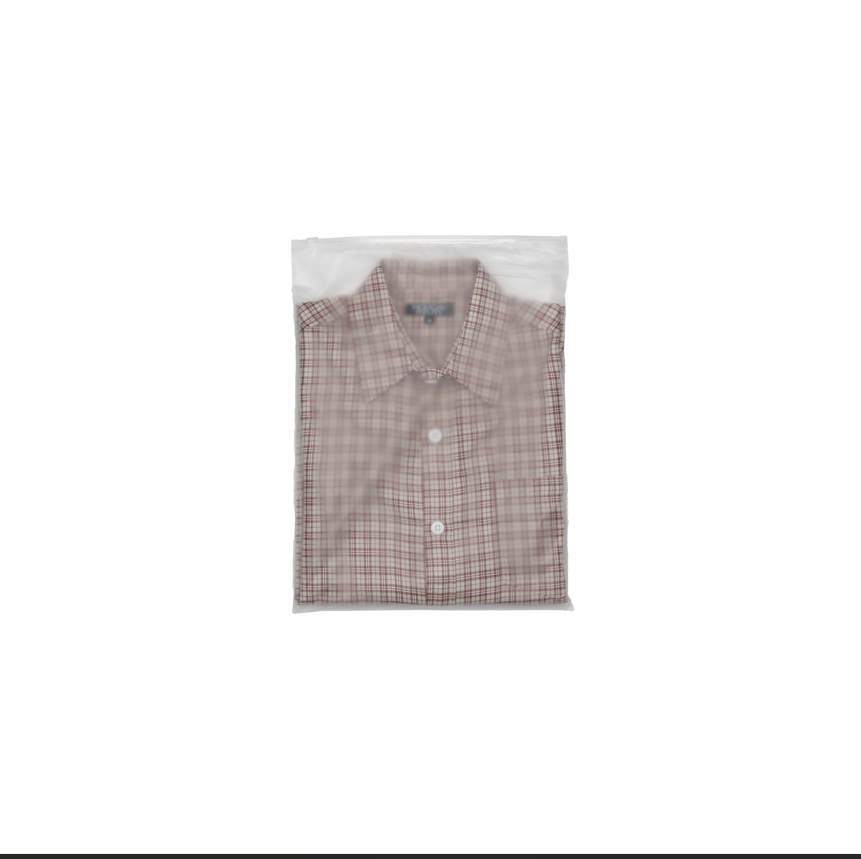 Holiday Route 'Texture Pocket' Button Up Shirt (Red/Cream)