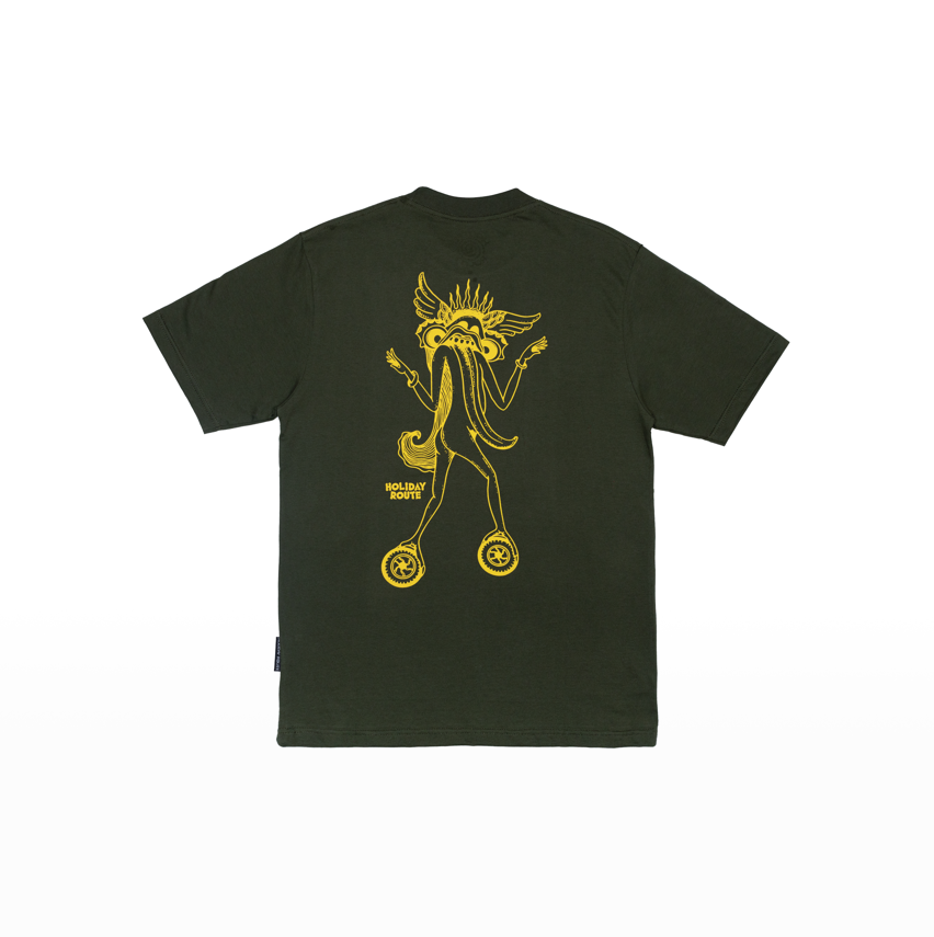 Holiday Route 'Rollin' T-Shirt (Dark Green)