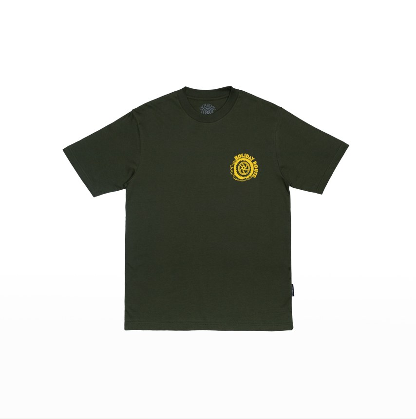 Holiday Route 'Rollin' T-Shirt (Dark Green)