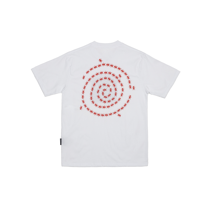 Holiday Route 'HR Spriral Of Unknown' T-Shirt (White)