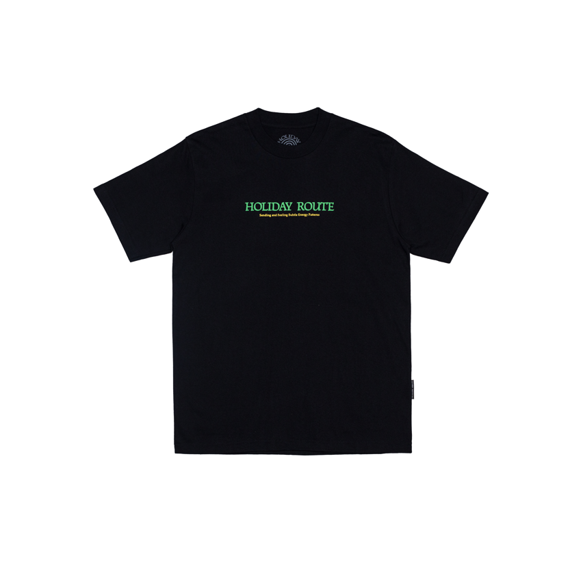 Holiday Route 'HR Energy Patterns' T-Shirt (Black)