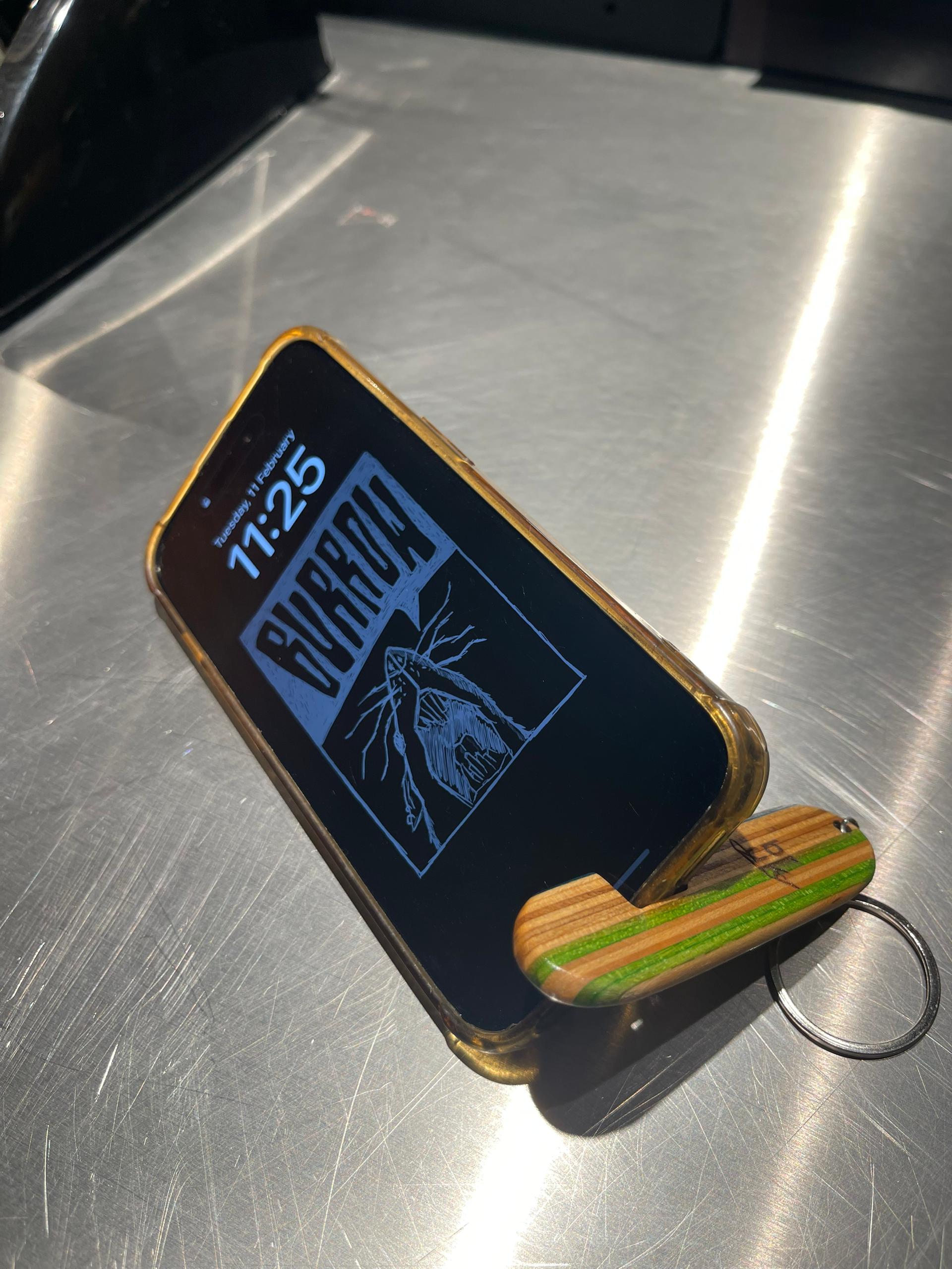 BRUK 'Phone Holder' Keychain